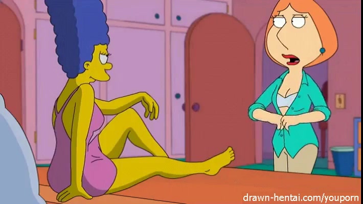 Cartoon Marge Simpsons And Lois Griffin Hentai Sex